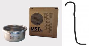 Foto: VST-25-STD: Präzisions-Edelstahl Filter für Espresso VST 25 Gramm - Standard (mit seitlichem Absatz)