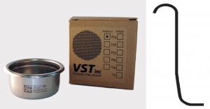 Foto: VST-25-RL: Präzisions-Edelstahl Filter für Espresso VST 25 Gramm - glatt (ohne seitlichem Absatz)